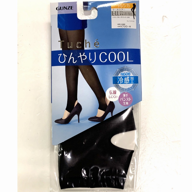 【お買得限定品☆日本製☆グンゼTuche☆ひんやり冷感】婦人　トゥシェ　ひんやりCOOL シアートレンカ
