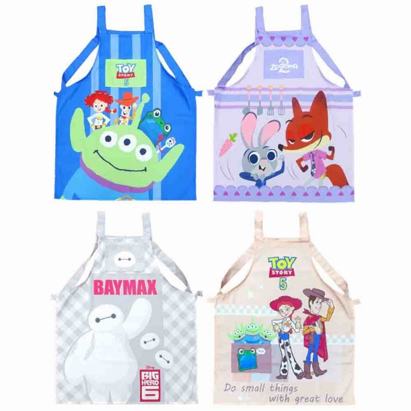 【2026年9月新作☆Disney】ディズニー　H型エプロン